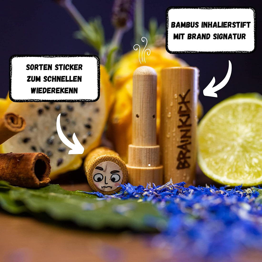 Nachhaltige Werbung: Bambus Aroma Inhalierstifte als umweltfreundlicher Werbeartikel