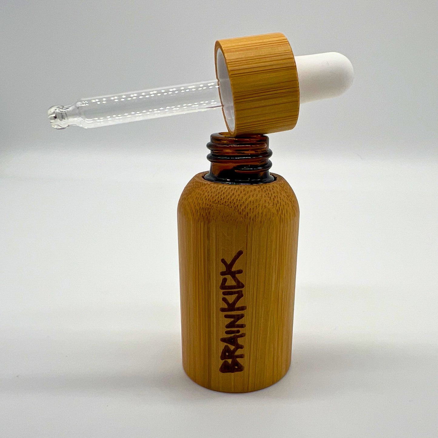 15 ml ätherische Öl Flasche - Bambus Flasche mit Pipette