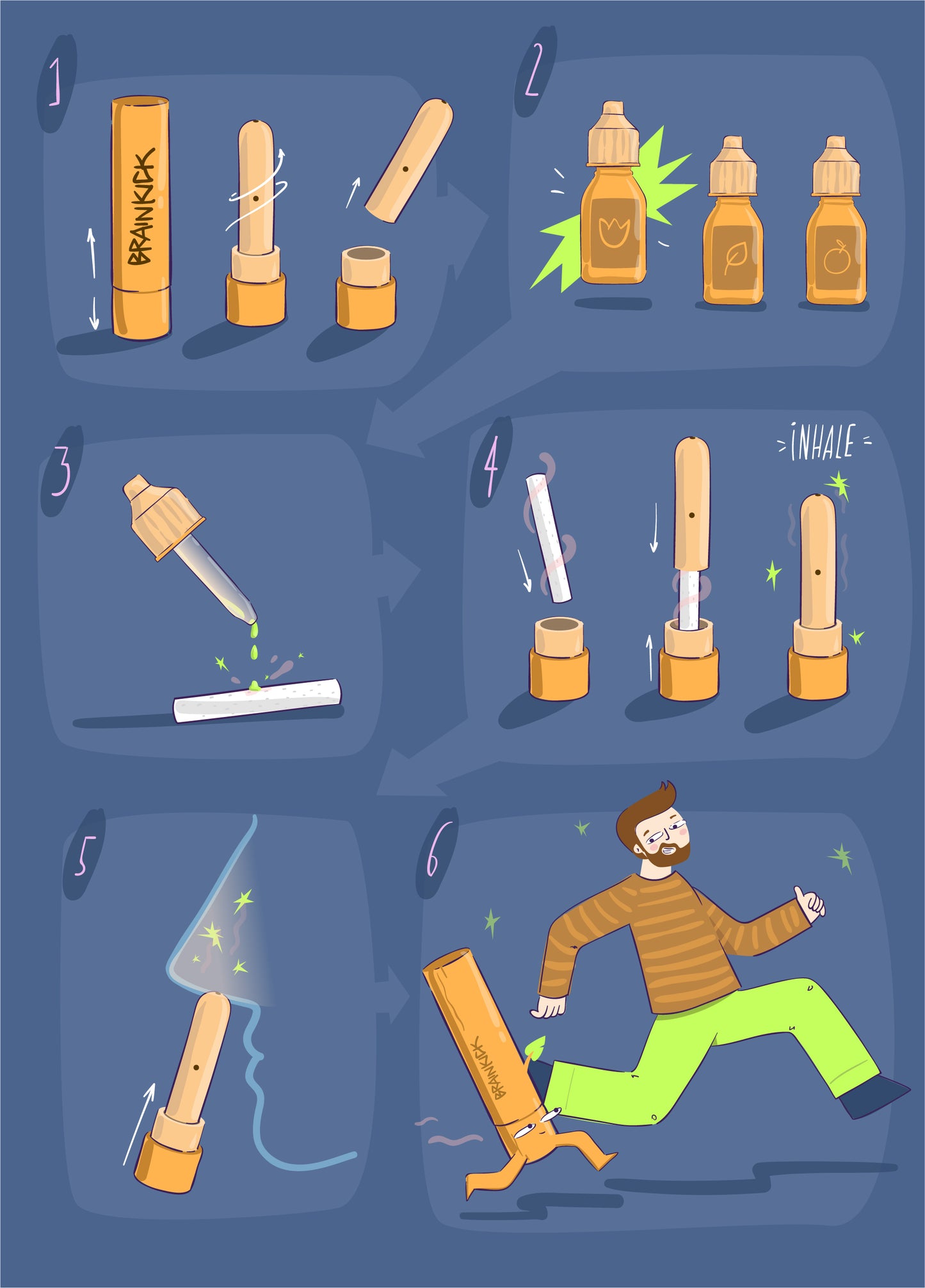 How to grafik brainkick DIY set