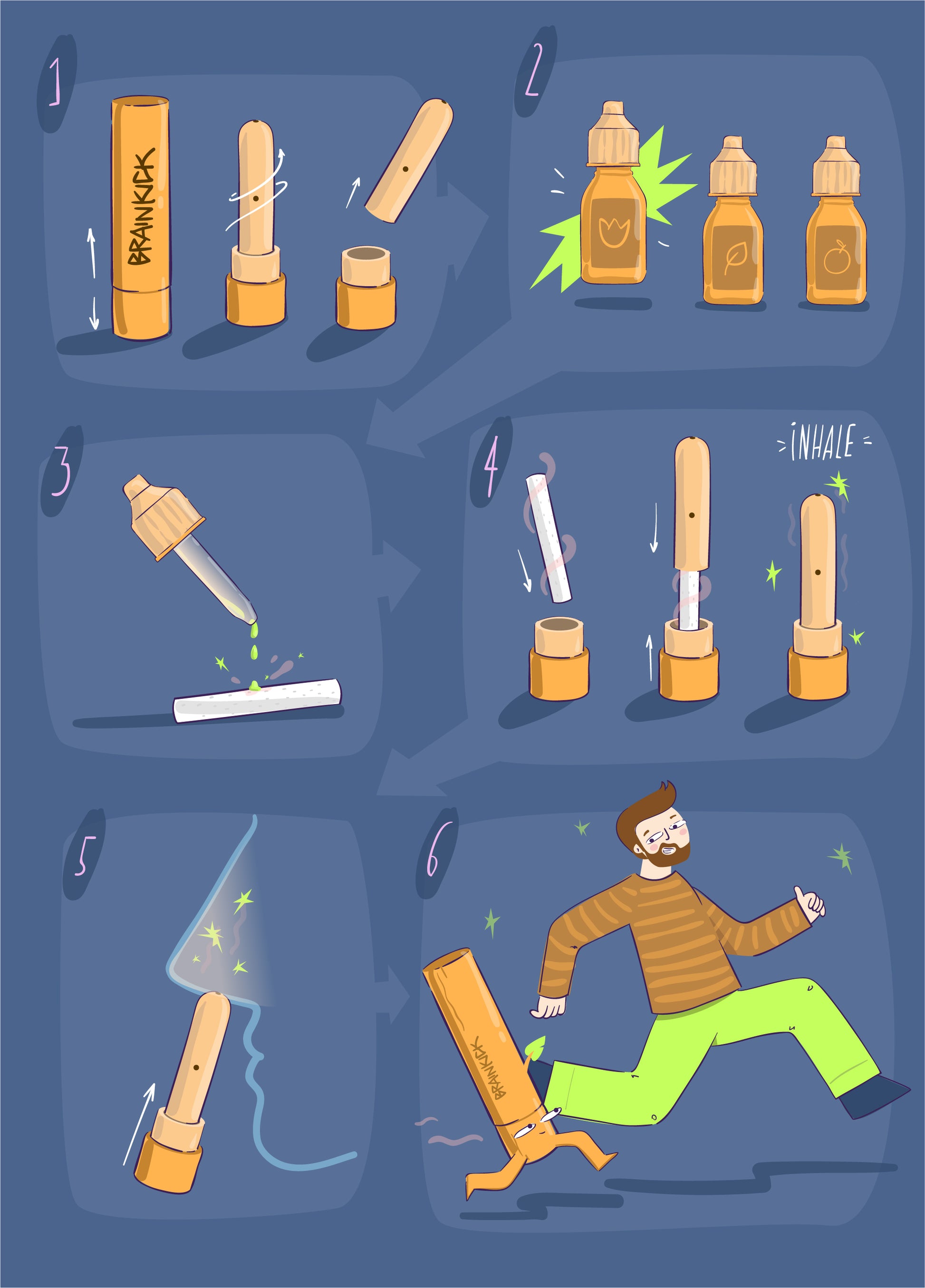 How to grafik brainkick DIY set