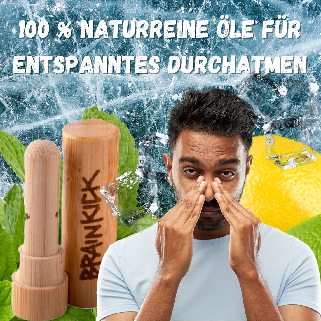 Bambus Aroma Inhalierstick für eine freie Nase