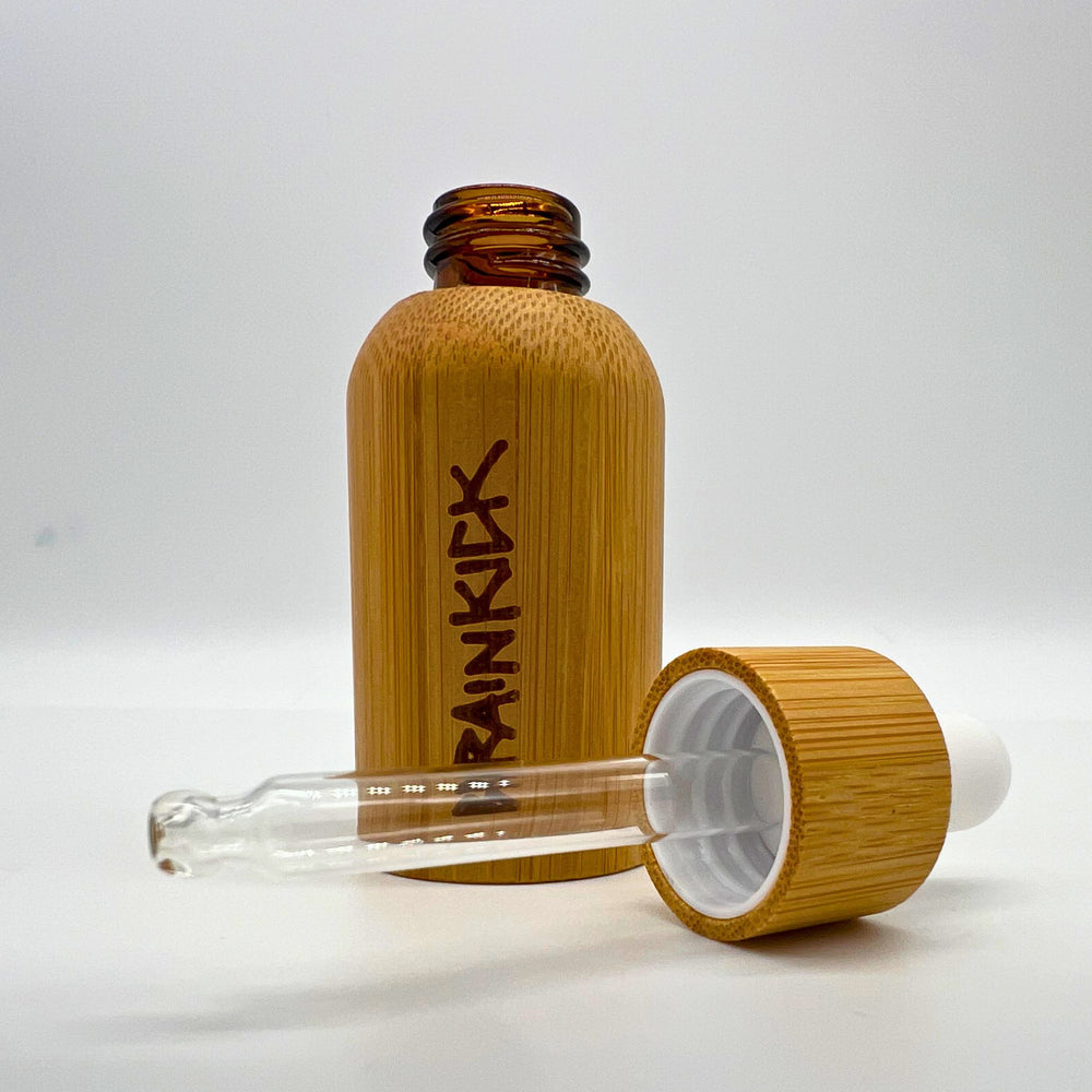 15 ml ätherische Öl Flasche - Bambus Flasche mit Pipette